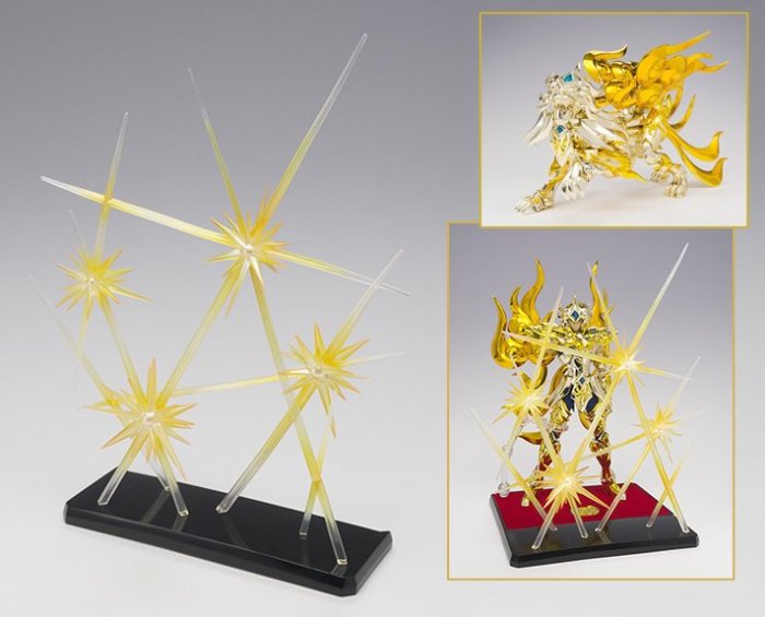 義峰~日本BANDAI 黃金聖鬥士聖衣神話EX 黃金魂神聖衣獅子座含初回三