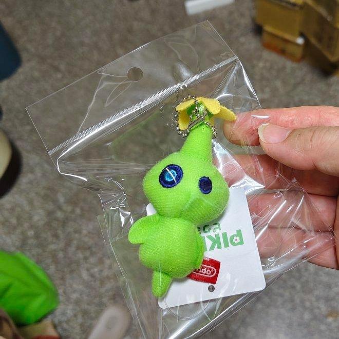小俊的店PIKMIN皮克敏絨布小吊飾綠色