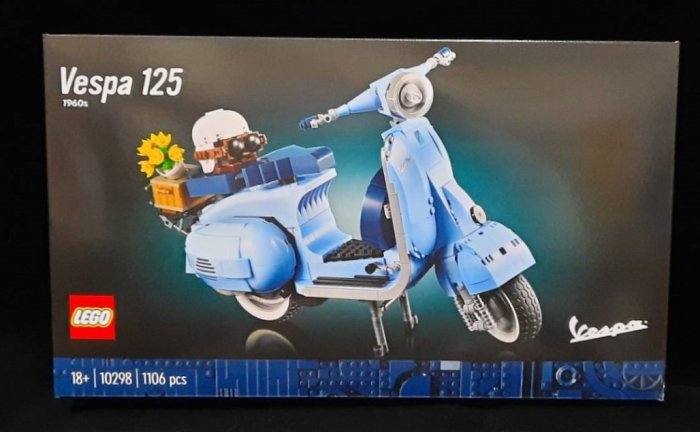 (STH)2022年 LEGO 樂高 CREATOR -  偉士牌機車  10298