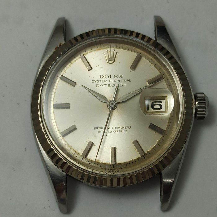 原裝Rolex勞力士手錶1601型手錶維修.手錶鑽石掉落補鑽石.手錶鑲鑽石補鑽石.手錶錶圈鑲鑽石補鑽石. 雷射修補補K金帶斷裂燒焊維修. 勞力士手錶翻帶