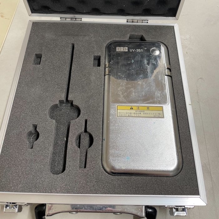 中古日本ORC 紫外線照度計UV-351, 機況良好，優惠出售中～ | Yahoo拍賣