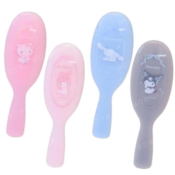 小禮堂 Sanrio 三麗鷗 手握梳 (芭蕾緞帶) 酷洛米 美樂蒂 大耳狗