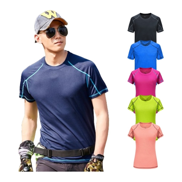 [極雪行者]SW-8866(2件組)抗UV蜂巢式極速快排涼感衣/男女款任選2件