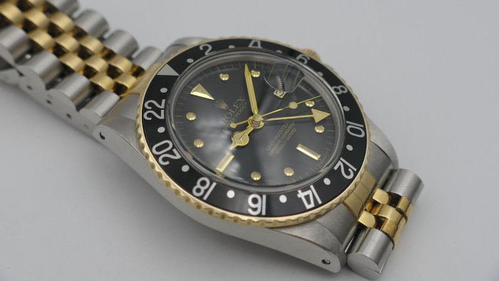 【美好時光】極品鉚釘面五珠帶版本1979年份ROLEX勞力士16753 nipple dial ( 1675 16750 參考）