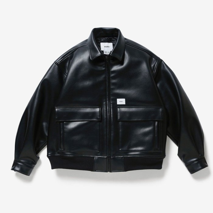 日貨代購CITY】22AW WTAPS JFW-01 JACKET SYNTHETIC X3.0 皮衣