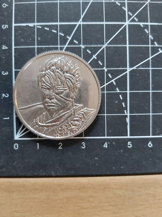 真三國無雙7 紀念幣珍藏幣 夏侯惇 遊戲 PS3 PS4 Xbox360 Microsoft Windows