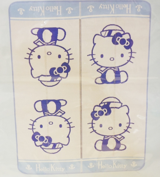 【震撼精品百貨】Hello Kitty 凱蒂貓~傢俱-大草蓆-藍【共1款】