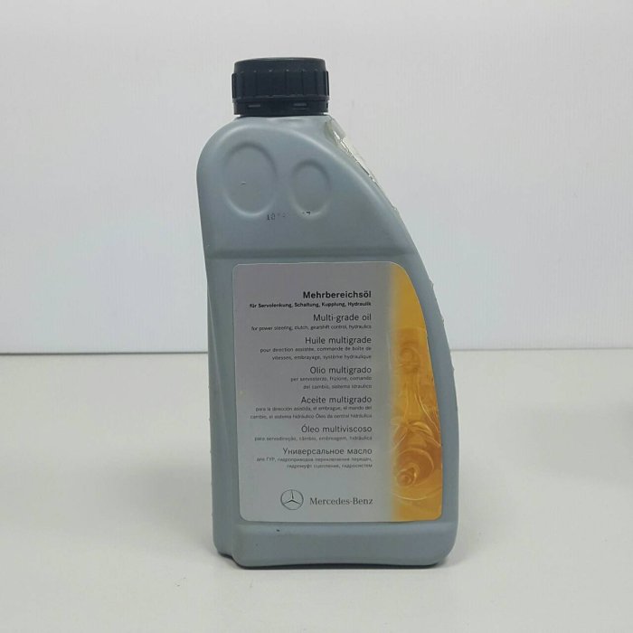 賓士原廠 方向機泵浦專用油 方向機幫浦專用油 方向機油 液壓油 動力方向盤 (藍綠色 11S ) 0019892403