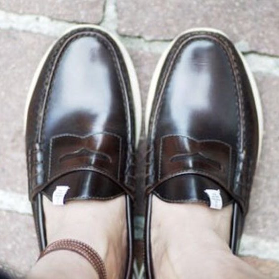 Visvim fabro folk burgundy size: 9 | Yahoo拍賣