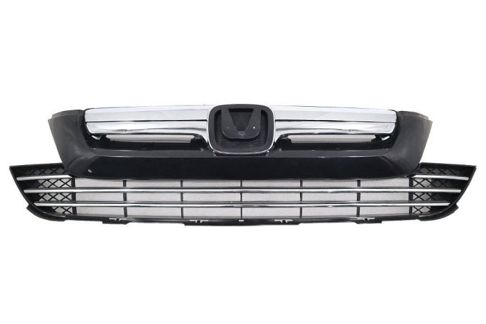 大禾自動車 副廠 水箱罩+鍍珞通風網 適用 HONDA 本田 CRV 3代 07-09 CRV3