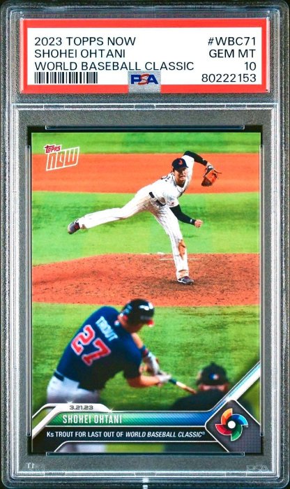 大谷翔平TOPPS NOW PSA 10的價格推薦- 2026年3月| 比價比