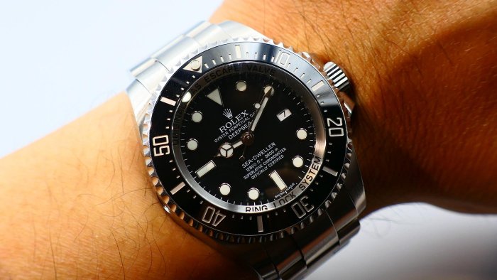 【美好時光】ROLEX 勞力士 116660 DEEPSEA 盒單全超美品 ( 126660 116600 參考）