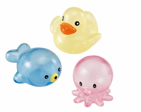 Toyroyal 樂雅 透明軟膠動物組(洗澡玩具)