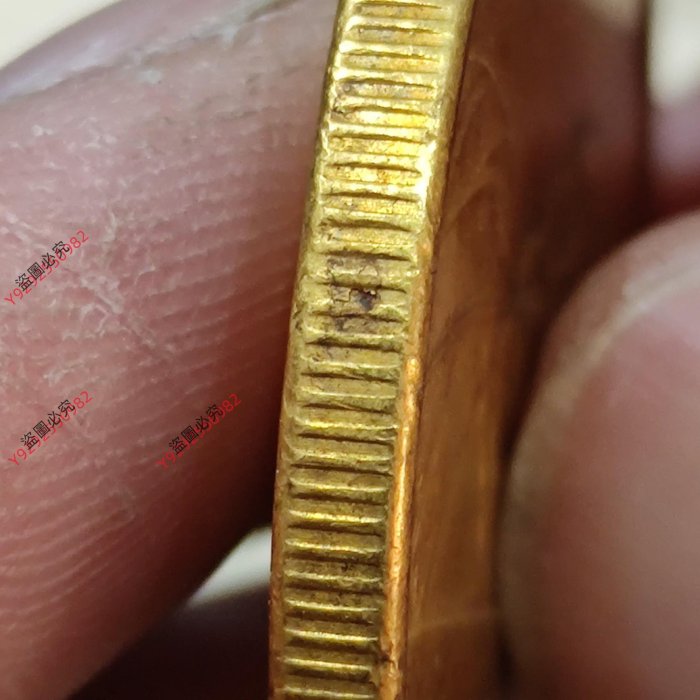 金幣·中華民國十年九月徐世昌“仁壽同登”紀念幣//39.0*3.1mm，26.8