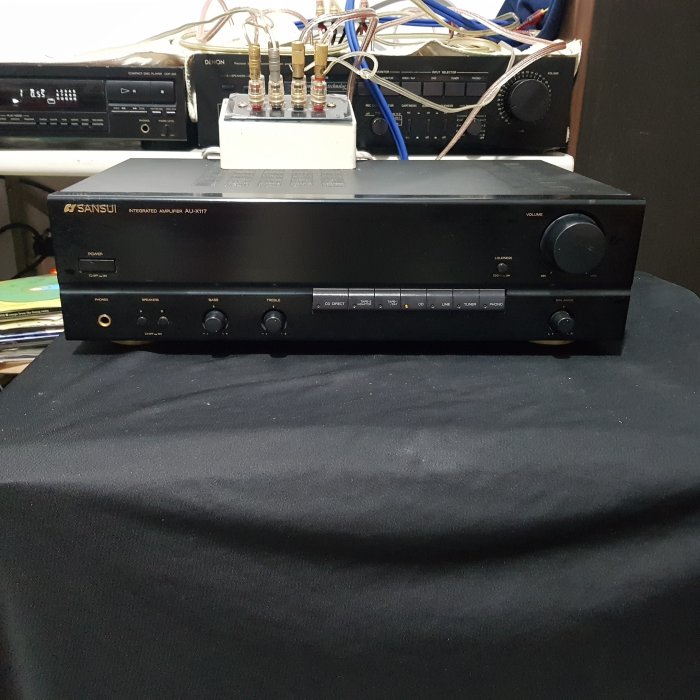 日本製sansui au-x117綜合擴大機