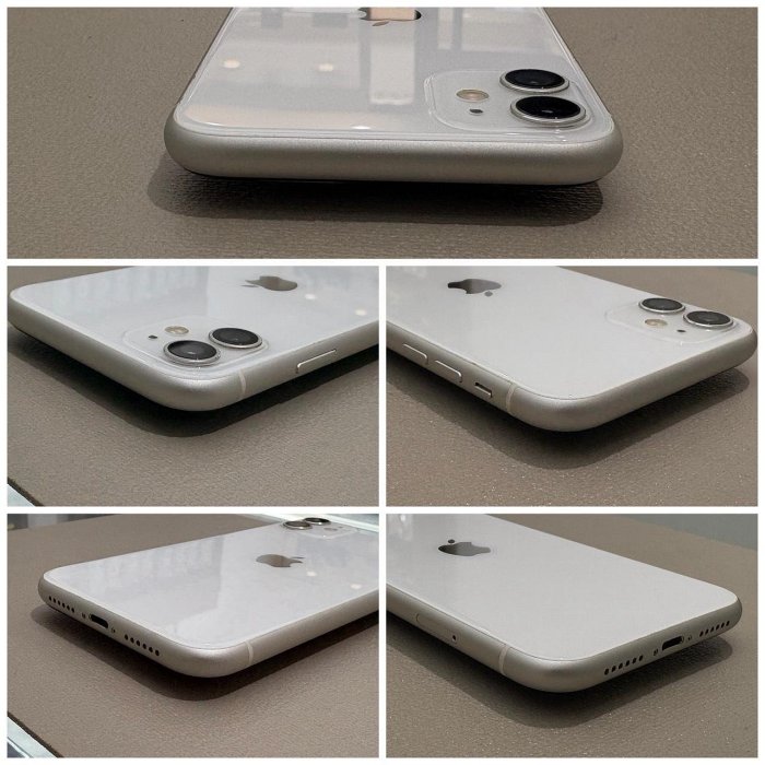 iPhone 11 128G 二手機 白色 刷卡分期【米米瑞隆】高雄實體 可出租 C5822 中古機