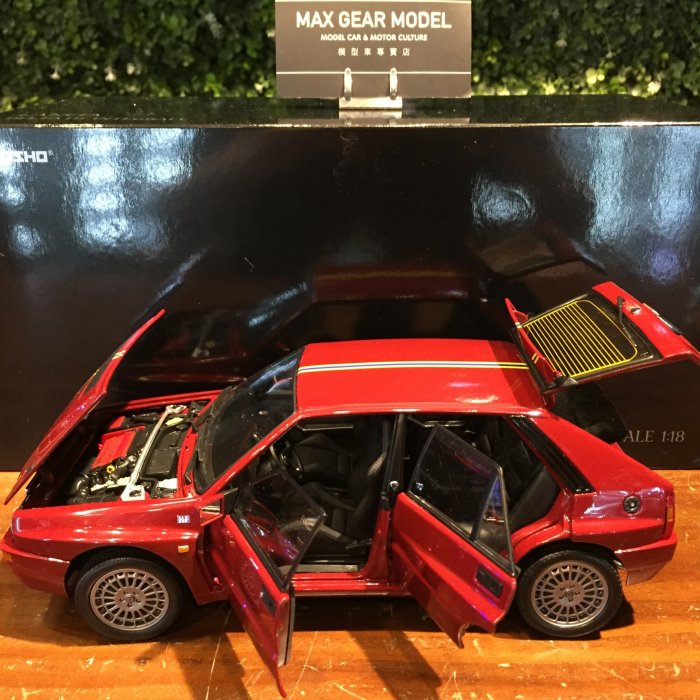 1/18 Kyosho Lancia Delta HF Integrale Final Red 08343C【MGM