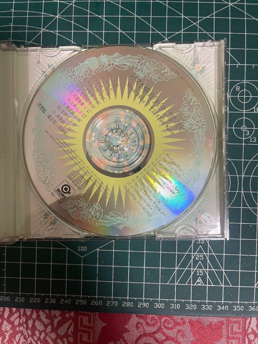 陳淑樺《淑樺的臺灣歌》嚴選臺版CD，一絲輕痕如新唱片，喜愛臺語音樂的