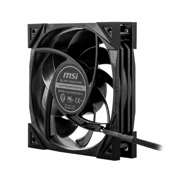 MSI MEG SILENT GALE P12 3個セット 微星MSI MEG SILENT GALE P12 靜音風扇(HDB軸承) | 系統散熱風扇
