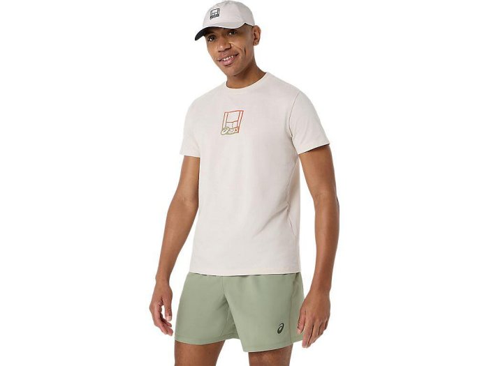 【曼森體育】ASICS 亞瑟士 短袖上衣 男款 2色 海外版 網球上衣 2041A355-250/402