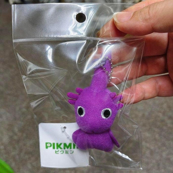 小俊的店PIKMIN皮克敏絨布小吊飾紫色