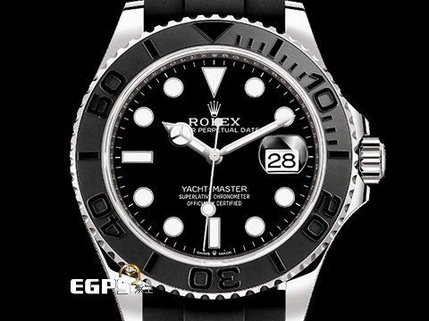 【永生流當品】2020新卡 ROLEX 勞力士 226659 Yacht 遊艇 18K白金 黑陶瓷錶圈 FYA3716