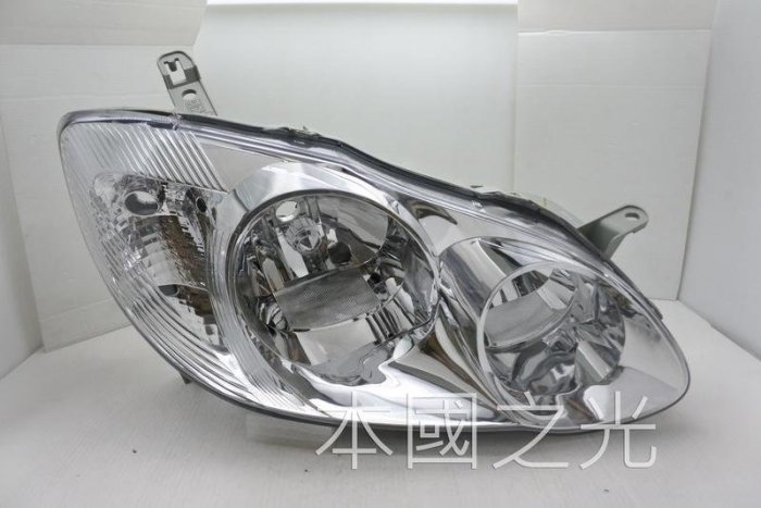 oo本國之光oo 全新 TOYOTA 豐田 2001 2002 2003 ALTIS 正廠 原廠晶鑽 大燈 一顆2700