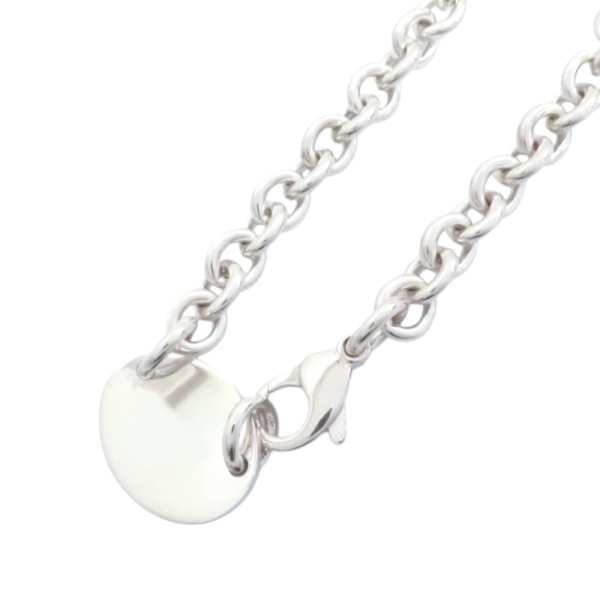 Tiffany & Co 蒂芬妮925純銀Return to Tiffany 橢圓牌項鏈68176980