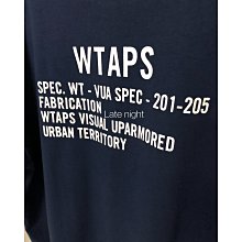 日本WTAPS 新款20SS白標SpEC WT-VUA 201-205 印字深藍灰綠色男短袖T恤