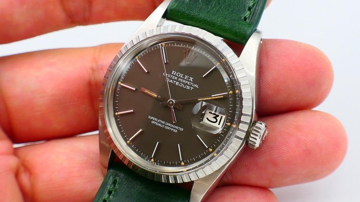 【美好時光】罕見特殊槍色面（深鐵灰）！ROLEX勞力士經典款1603自動上鏈1570機芯 ( 1601 16014 16234等參考）