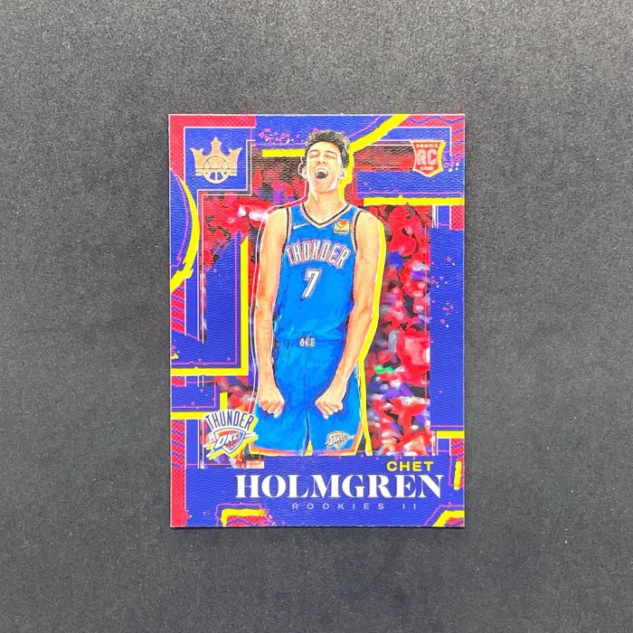 RC)雷霆門神Chet Holmgren 二級油畫Court Kings Level II 2 Rookie