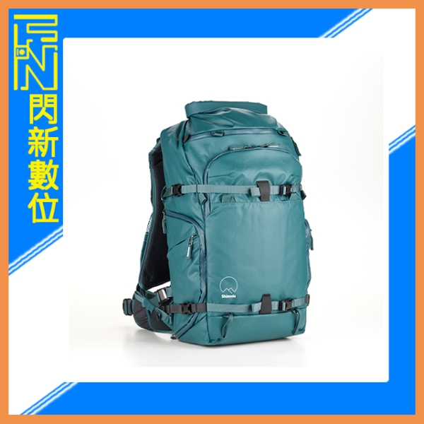 Shimoda Action X40 V2 Women's Starter Kit 女生版藍綠色 背包，附雨套，含內袋520-214(公司貨)