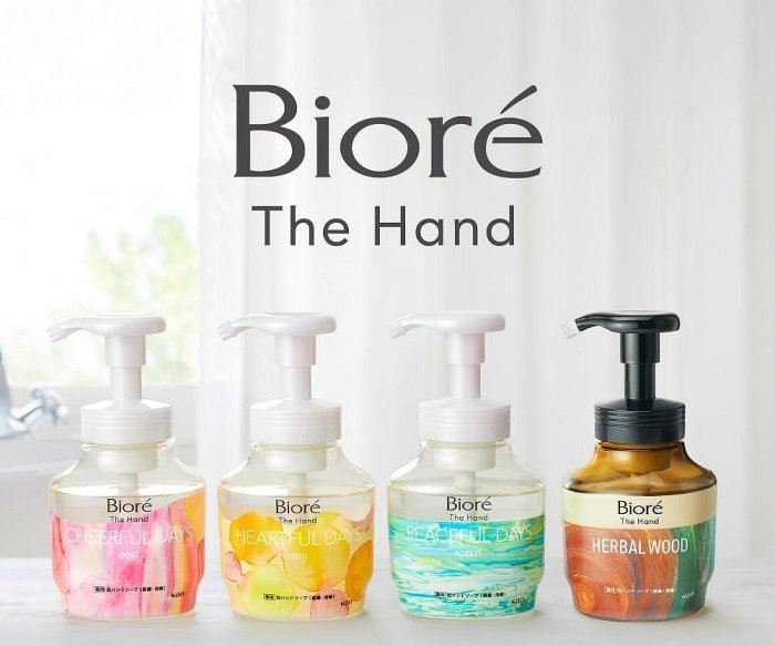 ＊日式雜貨館＊日本製 biore 香氛泡沫洗手乳 280ml  Aesop平替版洗手乳 herbal wood 木質香調 洗手泡沫