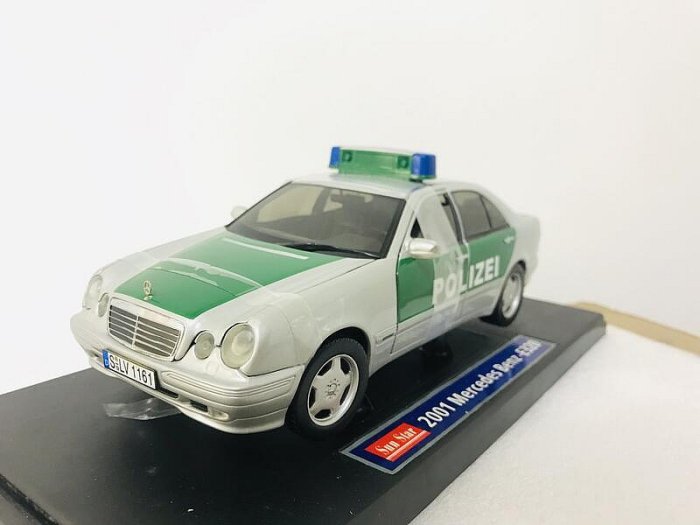 118 SUNSTAR太陽星 賓士E級Benz W210 E320 合金德國警車模型