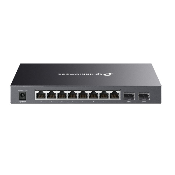 TP-LINK Omada 10 埠 Gigabit 智慧型交換器(含8埠PoE+) SG2210P(UN)