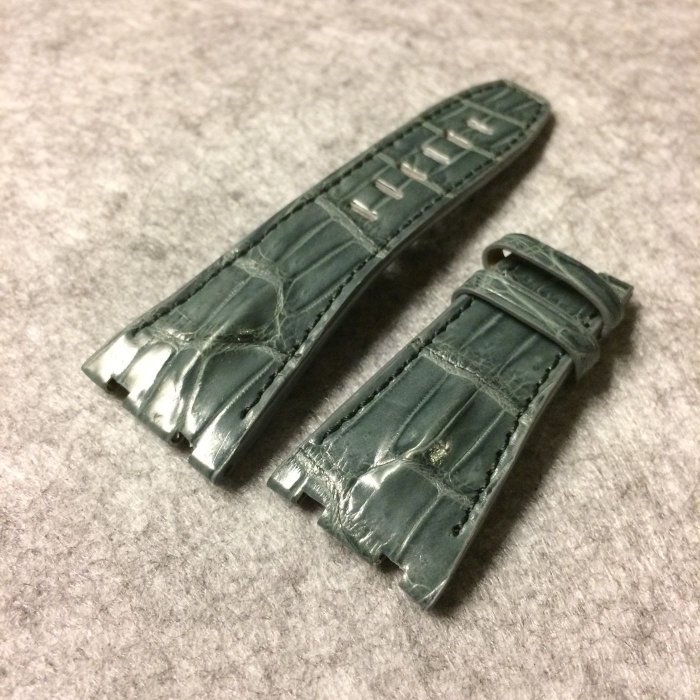 訂製AP皇家橡樹離岸鱷魚皮錶帶