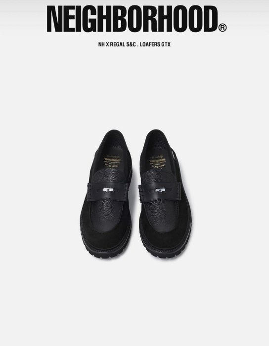 NEIGHBORHOOD NH X REGAL S&C . LOAFERS GTX 聯名款樂福鞋GORE