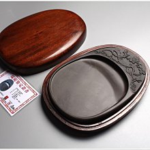 禾洛書屋】D.010 中國名硯/端硯火捺珍品〈喜上眉梢〉7寸/18cm