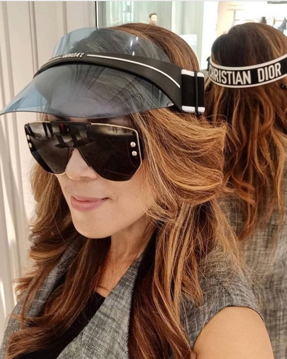 Dior Visors 遮陽帽 黑灰