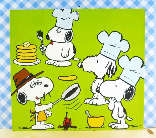 【震撼精品百貨】史奴比Peanuts Snoopy ~卡片 綠廚師
