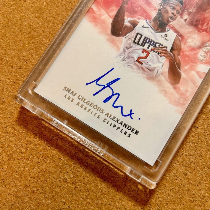 Shai Gilgeous-Alexander RC直書きサイン 2018-19 Origins Shai Gilgeous-Alexander RC Auto 限量/99 MVP