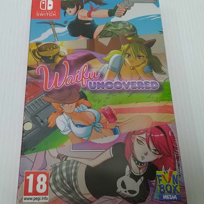 Waifu Uncovered【新品未開封・限定版・NS欧州版】 一起玩】NS SWITCH 美少女大解放性感射擊中英日文歐版Waifu