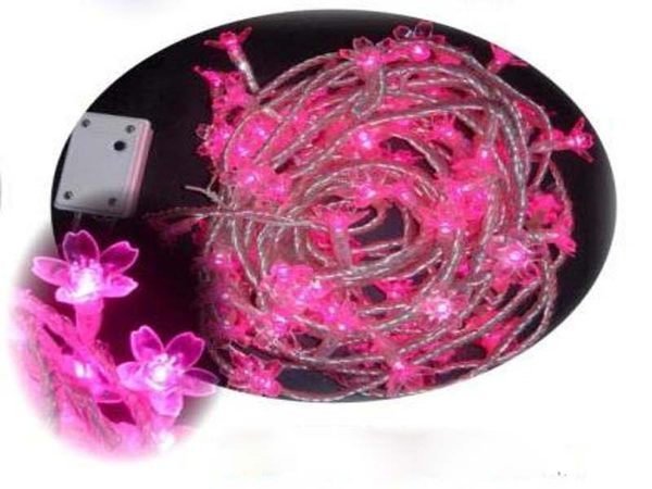 LED 粉紫桃花燈串~~10米100燈~~(裝飾燈)~~聖誕燈