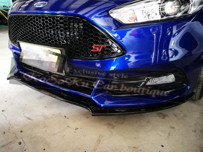 【 高速空力 廠】2015 2016  FOCUS 改 ST 改ST MK3.5 保桿專用下巴 ST下巴 定風翼  PP