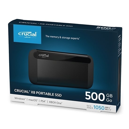 美光Micron Crucial X8 500GB 外接式SSD 500G | 480G-512G外接SSD