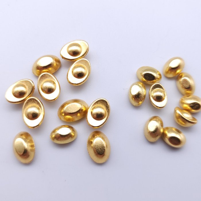 金元寶招財元寶(0.8cm/0.9cm) 招財進寶聚寶盆風水開運元寶宗教用品合金