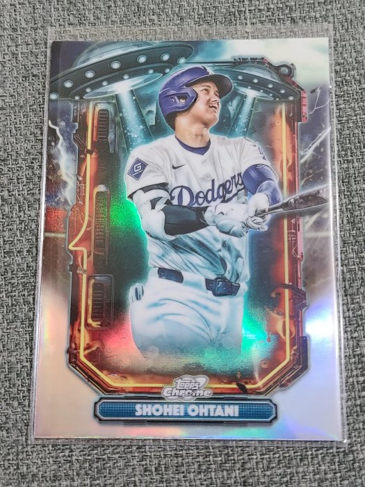 150枚限定 大谷翔平 2024 Topps Chrome 50/50 BLUE REFRACTOR SB #44