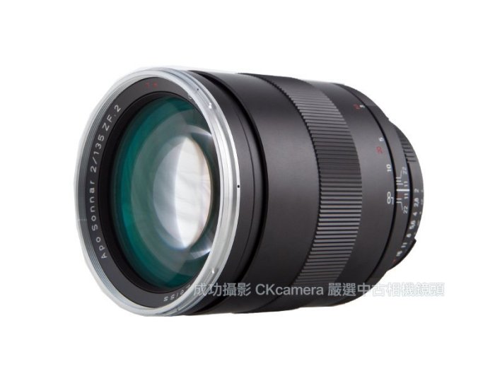 成功攝影Carl Zeiss Apo-Sonnar T* 135mm F2 ZF.2 For Nikon 中古二手