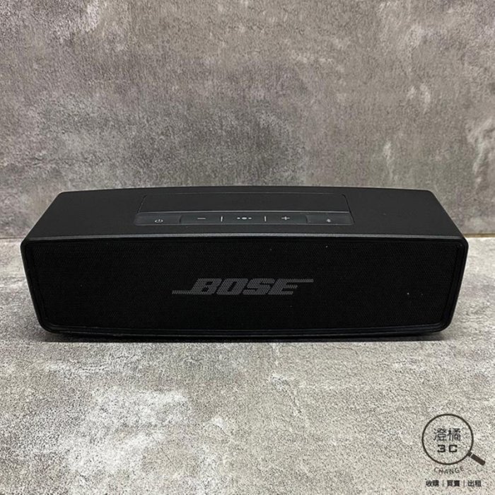 澄橘』Bose Soundlink Mini II 藍芽揚聲器喇叭黑《二手無盒裝中古