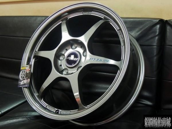 CS-141】全新正日本BUDDY CLUB P1-RACING SF 輕量化18吋鋁圈4孔100 / 4